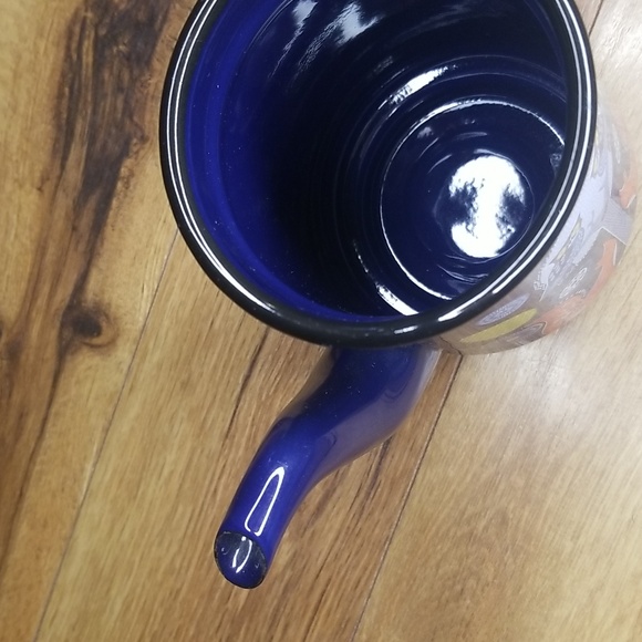 NWT Folklore Enamel Coffee Pot-Wild and Wolf Night and Day Enchanted Woodland - Picture 11 of 14